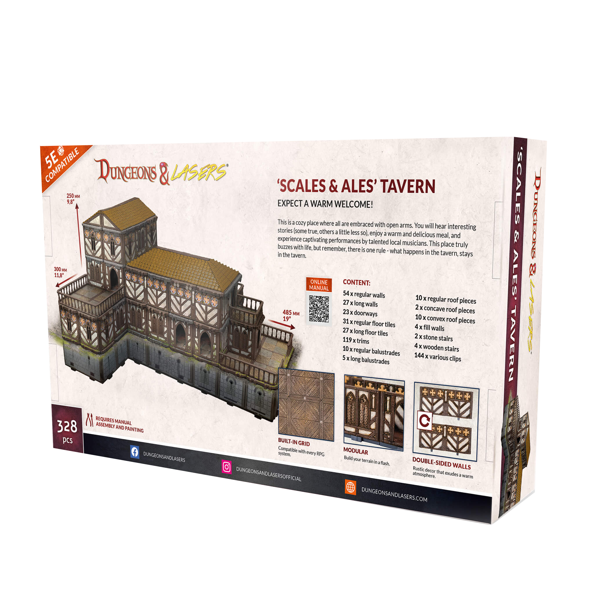 Dungeons & Lasers - Décors - "Scales & Ales" Tavern