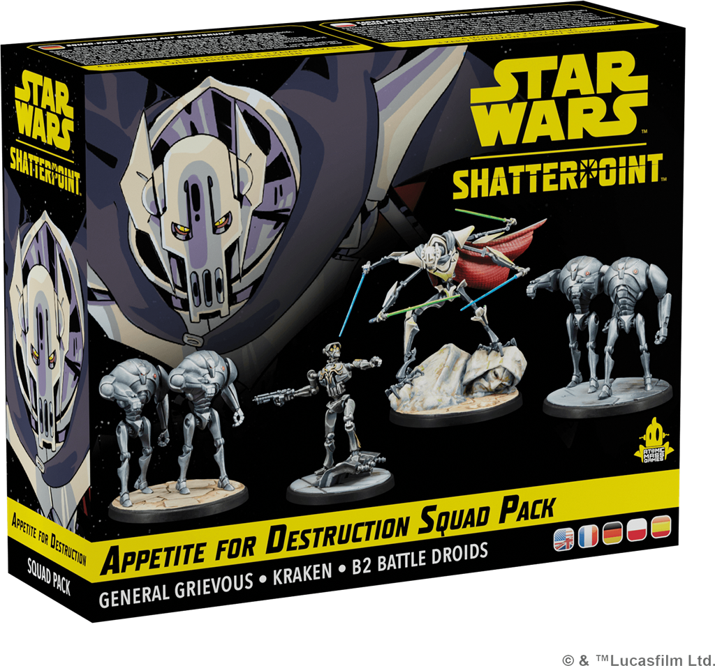 Star wars shatterpoint : Soif de Destruction Set d’Esco/Appetite for Destruction (Squad)