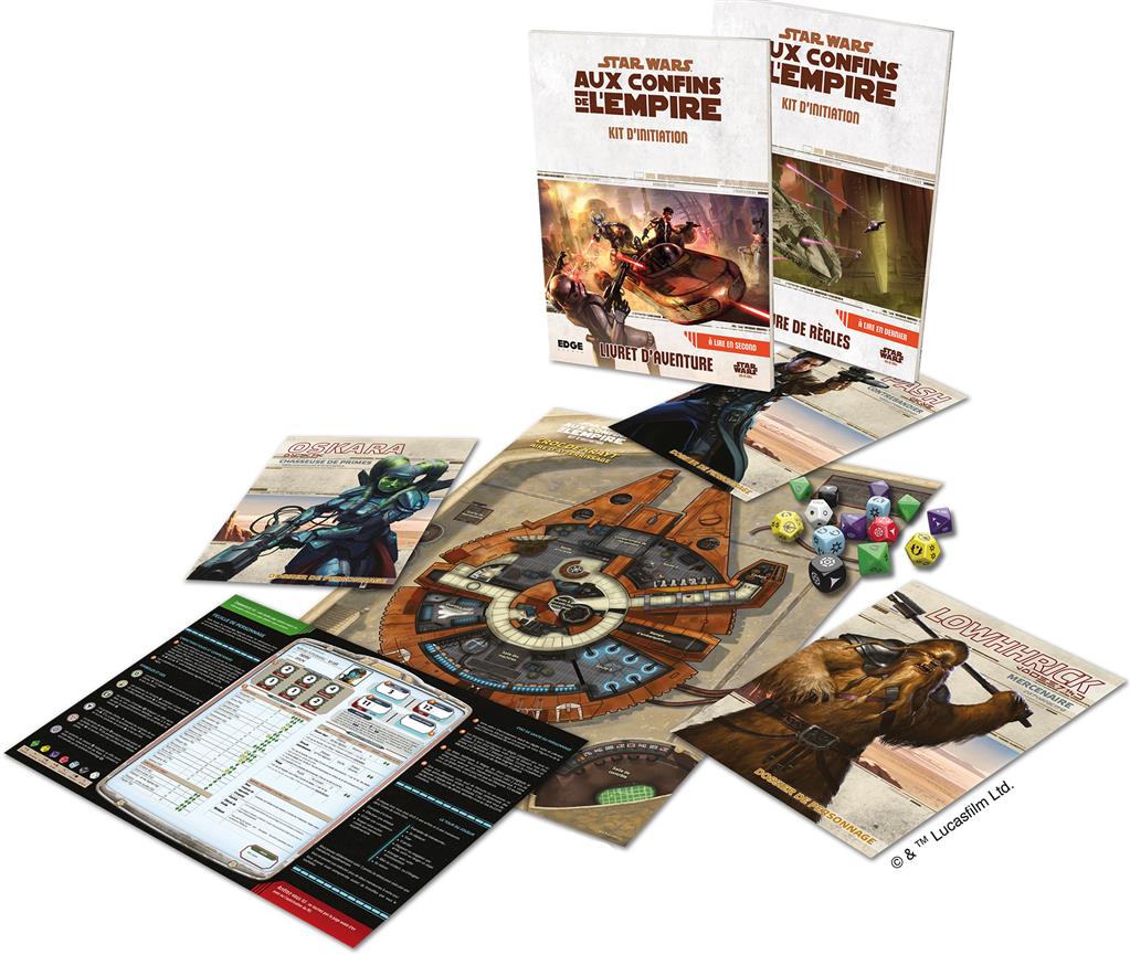 Star Wars Aux Confins de l'Empire Kit d'Initiation (LIVRAISON GRATUITE)