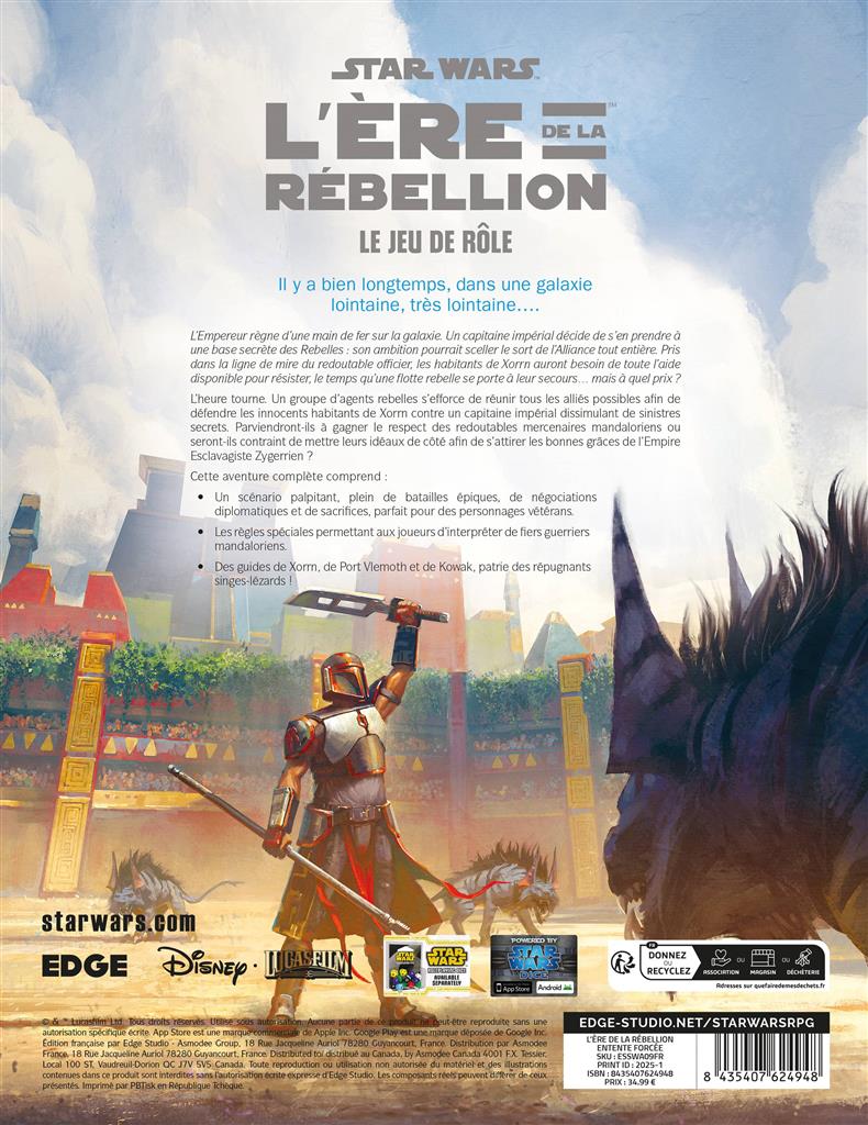 Star Wars : L’Ère de la Rébellion - Entente Forcée