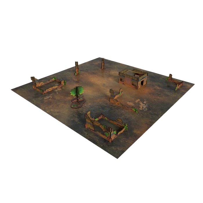 Grimdark Future - Terrain & Mat Set (Précommande sortie en mai 2026)