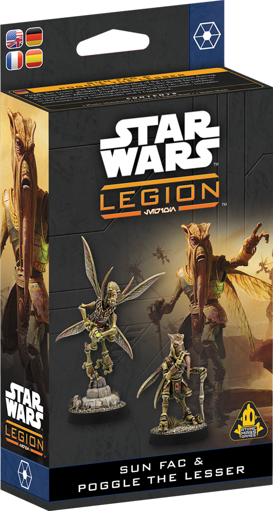 Star Wars Légion: Sun Fac & Poggle the Lesser