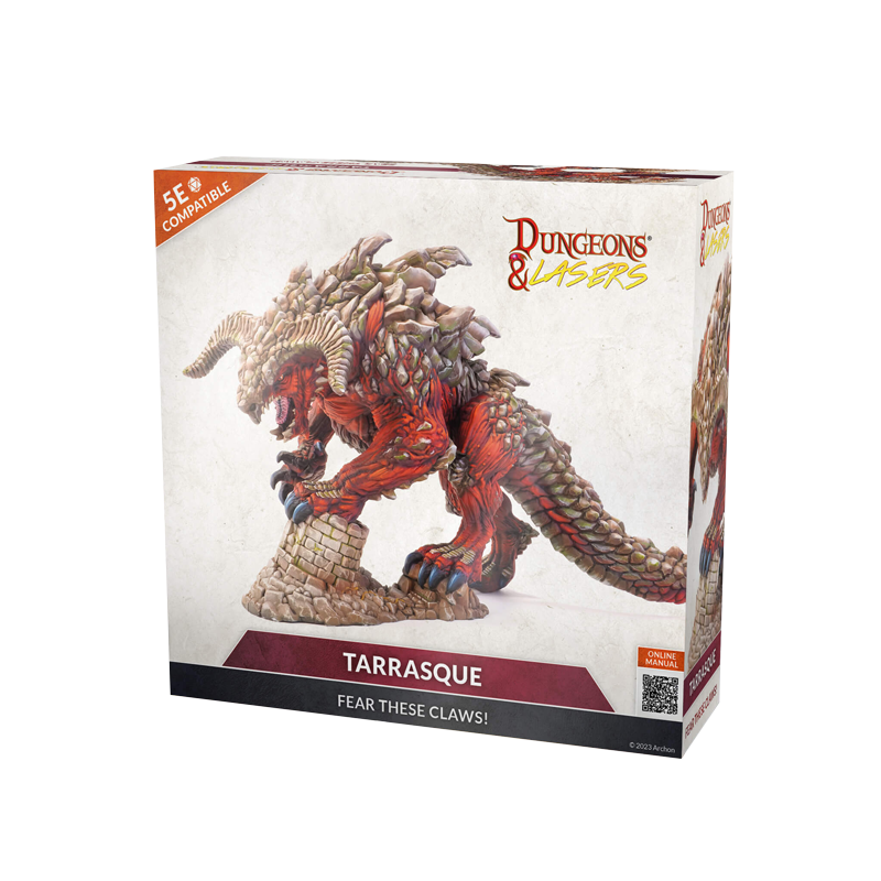 DUNGEONS & LASERS - DÉCORS - Tarrasque