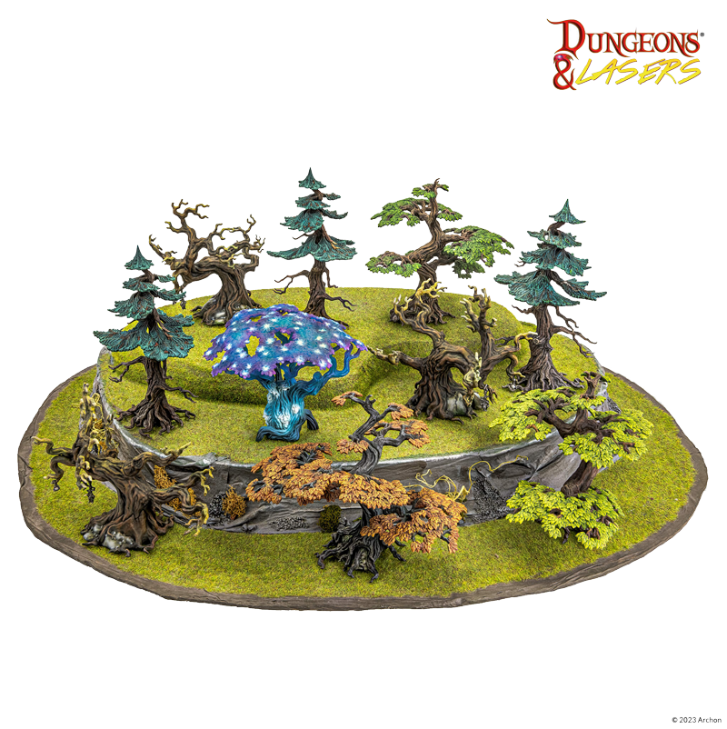 Dungeons & Lasers - Décors - Trees Pack