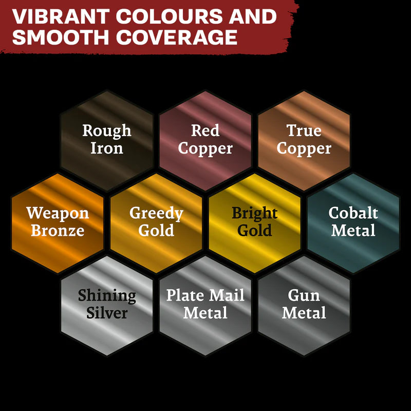 ARMY PAINTER - Warpaints Fanatic Metallics Paint Set (EN STOCK)