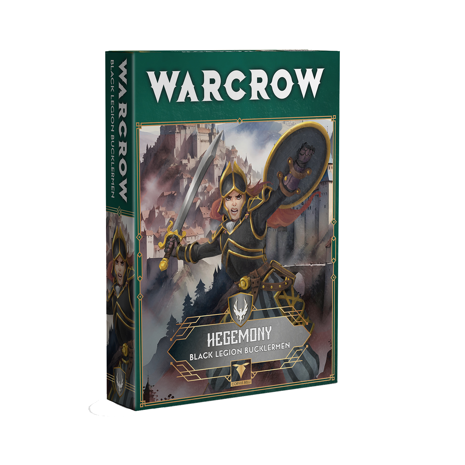 Warcrow - Black Legion Bucklermen en Francais (EN STOCK)