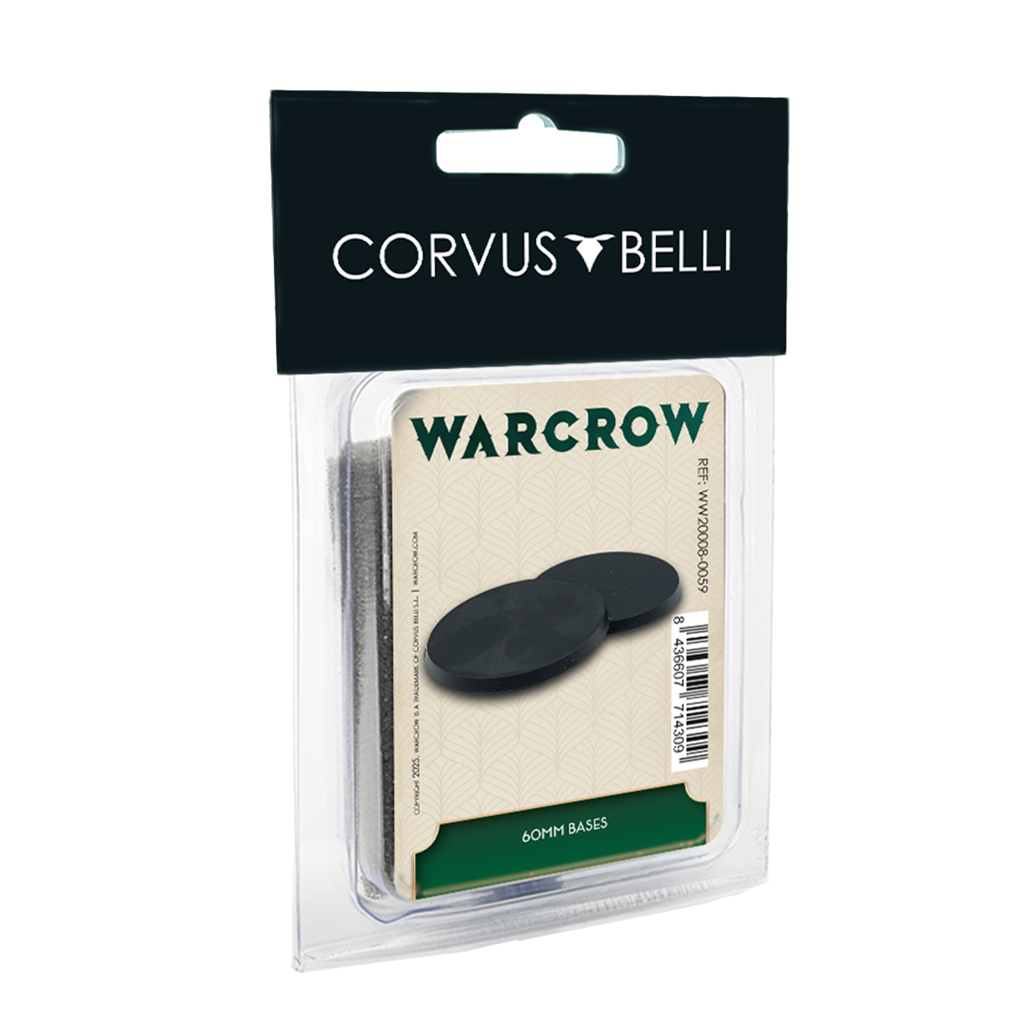 Warcrow - Socles 60mm