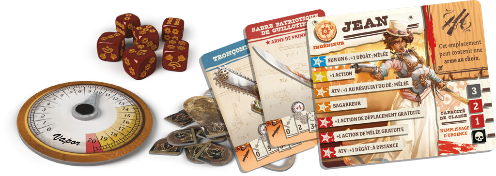 Zombicide Undead or Alive : Gear and Guns (Extension)