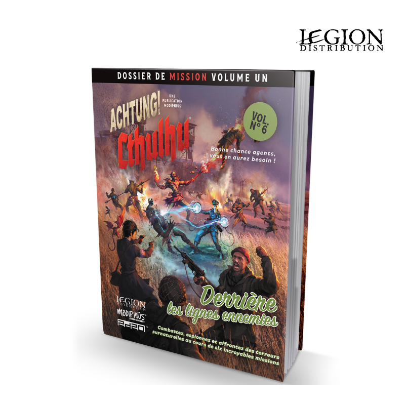 Achtung ! Cthulhu - Derrière les lignes ennemies en Francais (Sortie en mai 2026)