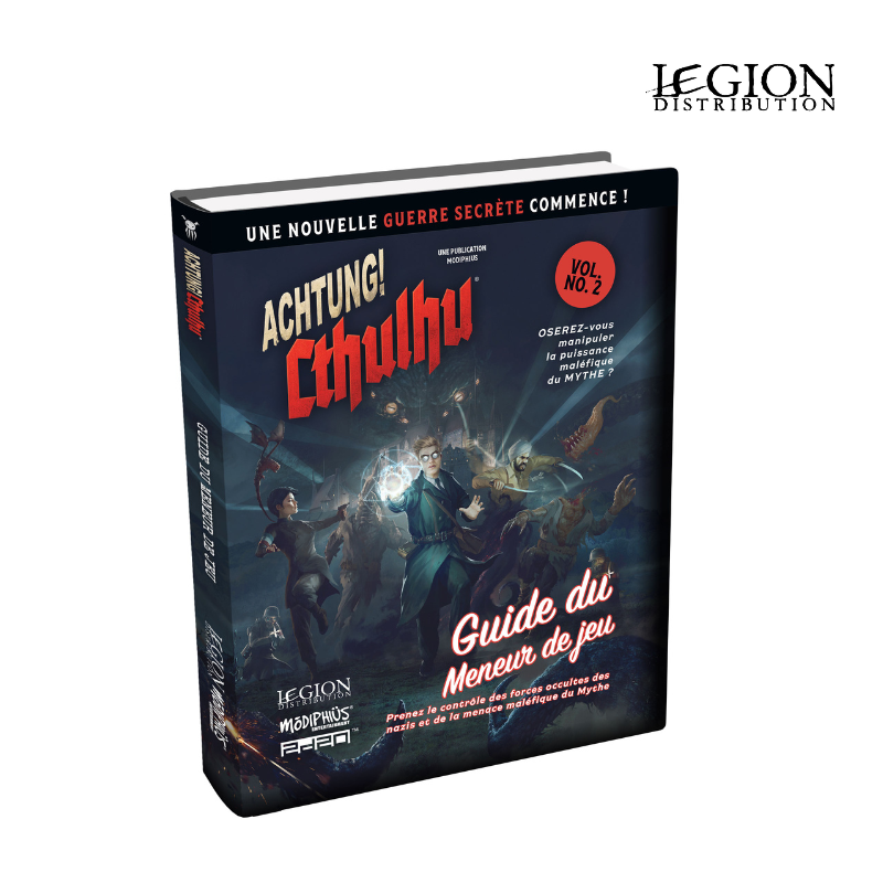 Achtung ! Cthulhu - Guide du meneur de jeu en Francais (Sortie en mai 2026)