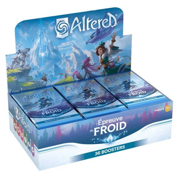 Altered : L’Epreuve Du Froid –Display de Boosters x36 en Anglais (LIVRAISON GRATUITE)