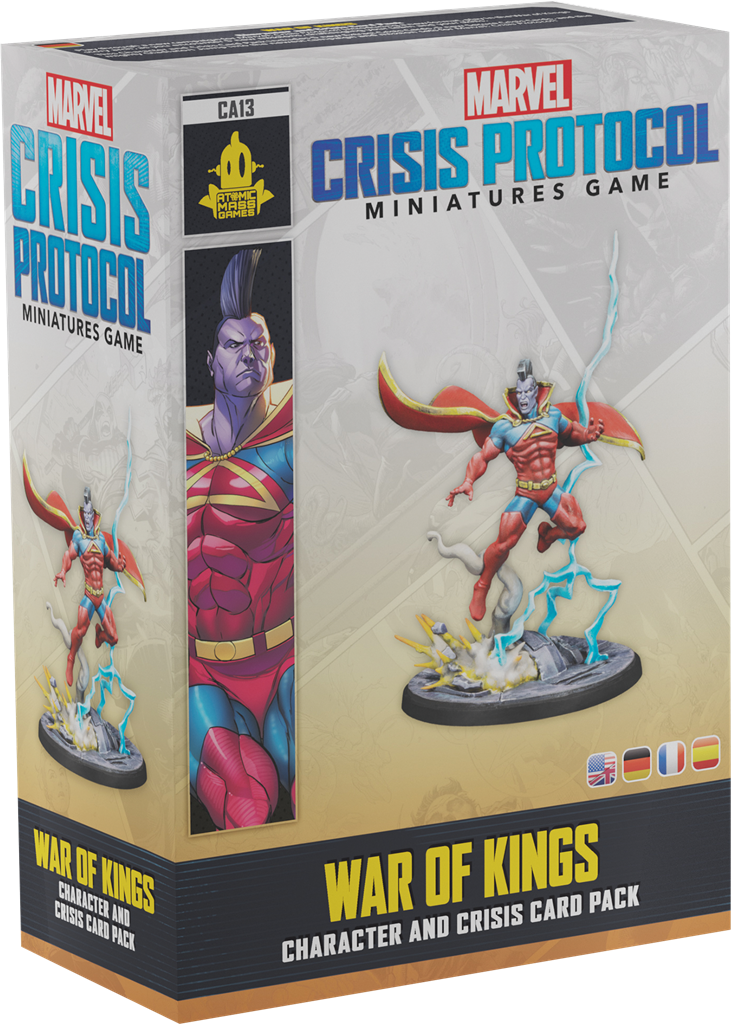 Marvel Crisis Protocol:War of Kings & Crisis Cards