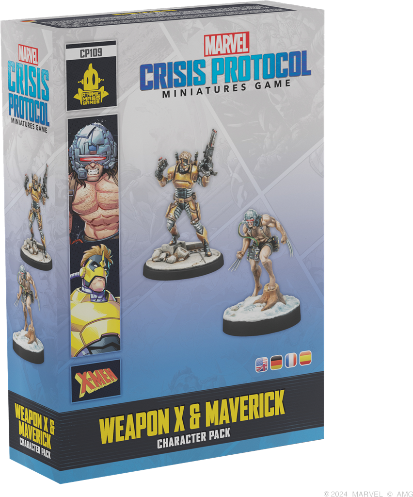 Marvel Crisis Protocol : Weapon X & Maverick