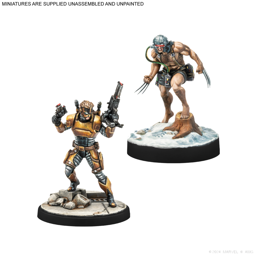 Marvel Crisis Protocol : Weapon X & Maverick