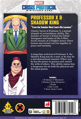 Marvel Crisis Protocol :Professor X & Shadow King