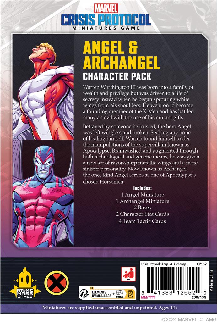 Marvel Crisis Protocol : Angel & Archangel