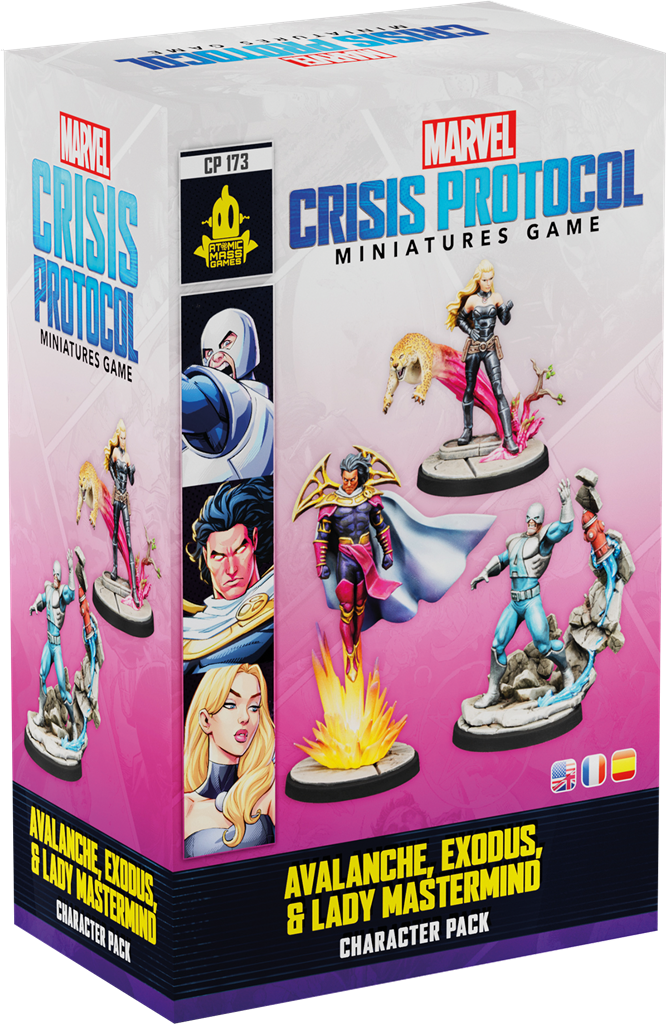 Marvel Crisis Protocol : Avalanche, Exodus & Lady Mastermind