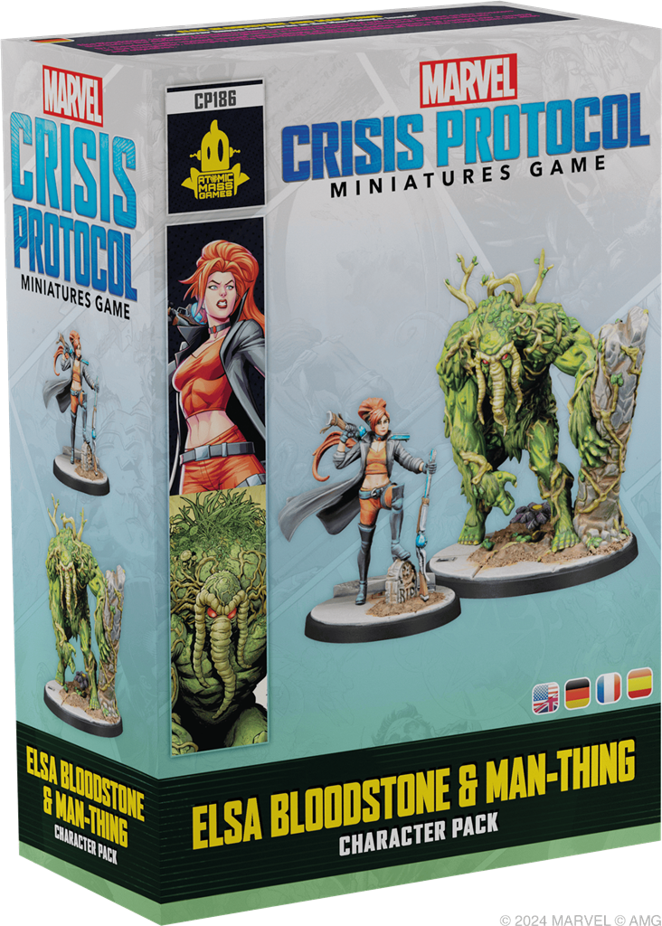 Marvel Crisis Protocol:Elsa Bloodstone & Man-Thing (EN STOCK)