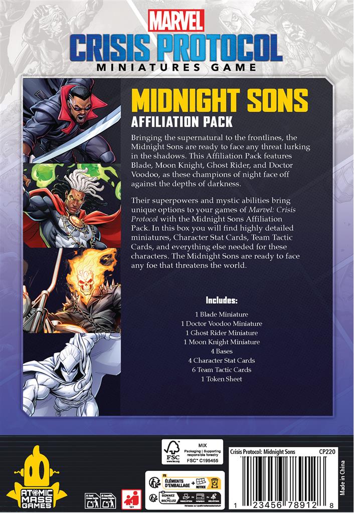 Marvel Crisis Protocol:Midnight Sons (Affiliation)