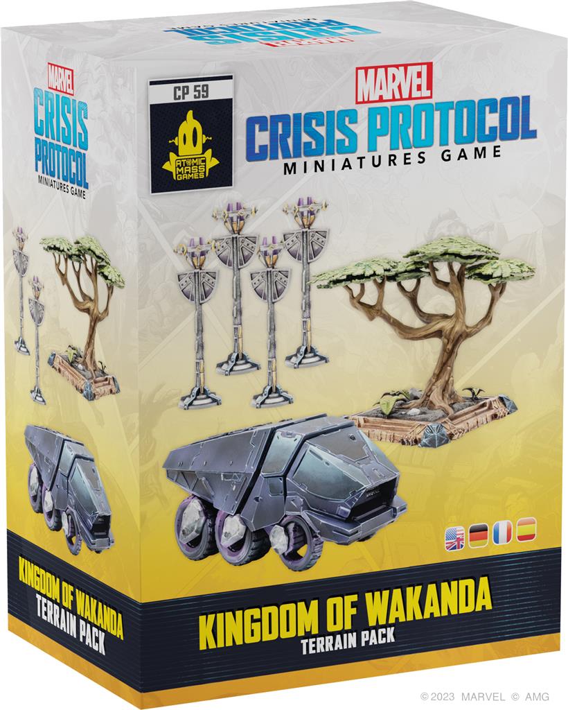 Marvel Crisis Protocol: Kingdom Wakanda Terrain Pack (EN STOCK)
