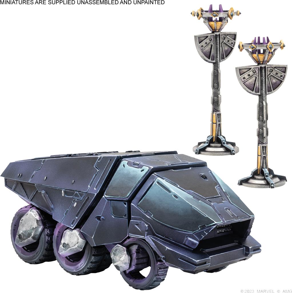Marvel Crisis Protocol: Kingdom Wakanda Terrain Pack (EN STOCK)