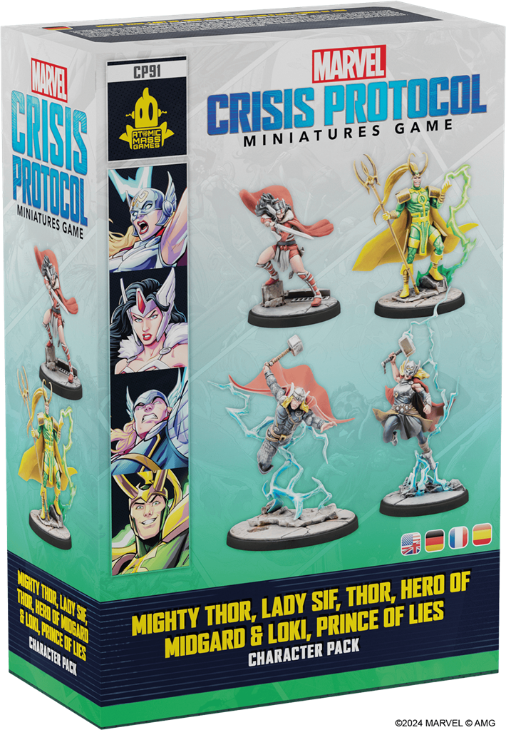 Marvel Crisis Protocol :Mighty Thor, Lady SIF
