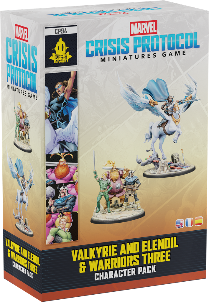 Marvel Crisis Protocol: Valkyrie on Elendil & Warriors Three