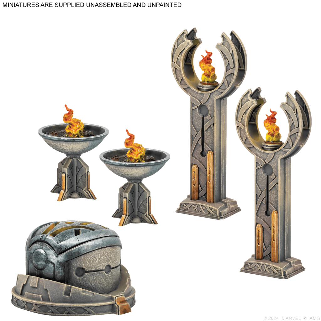 Marvel Crisis Protocol : Battle For Asgard Terrain Pack