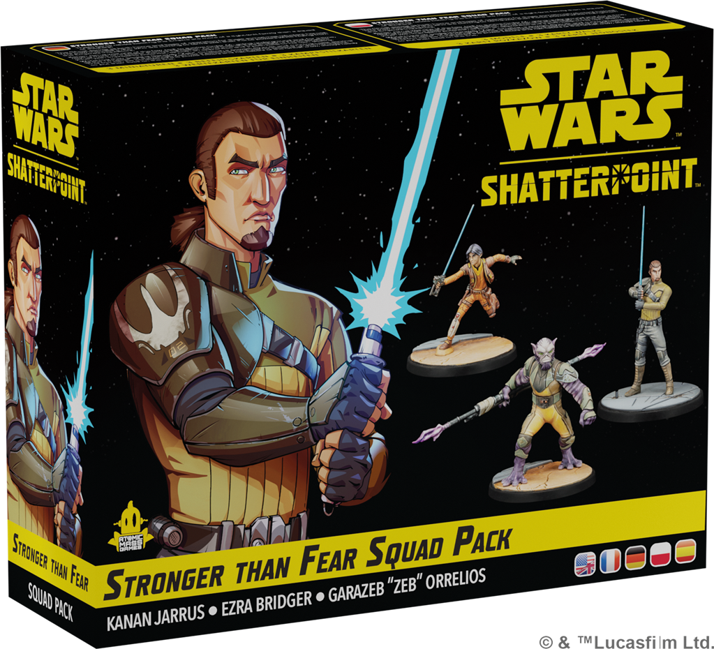 Star wars shatterpoint : Stronger Than Fear Squad Pack