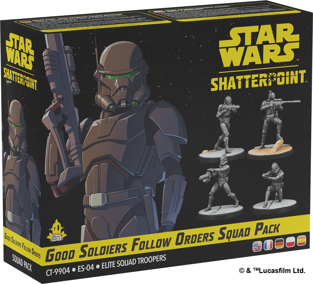 Star wars shatterpoint :Good Soldiers Follow Orders Squad Pack