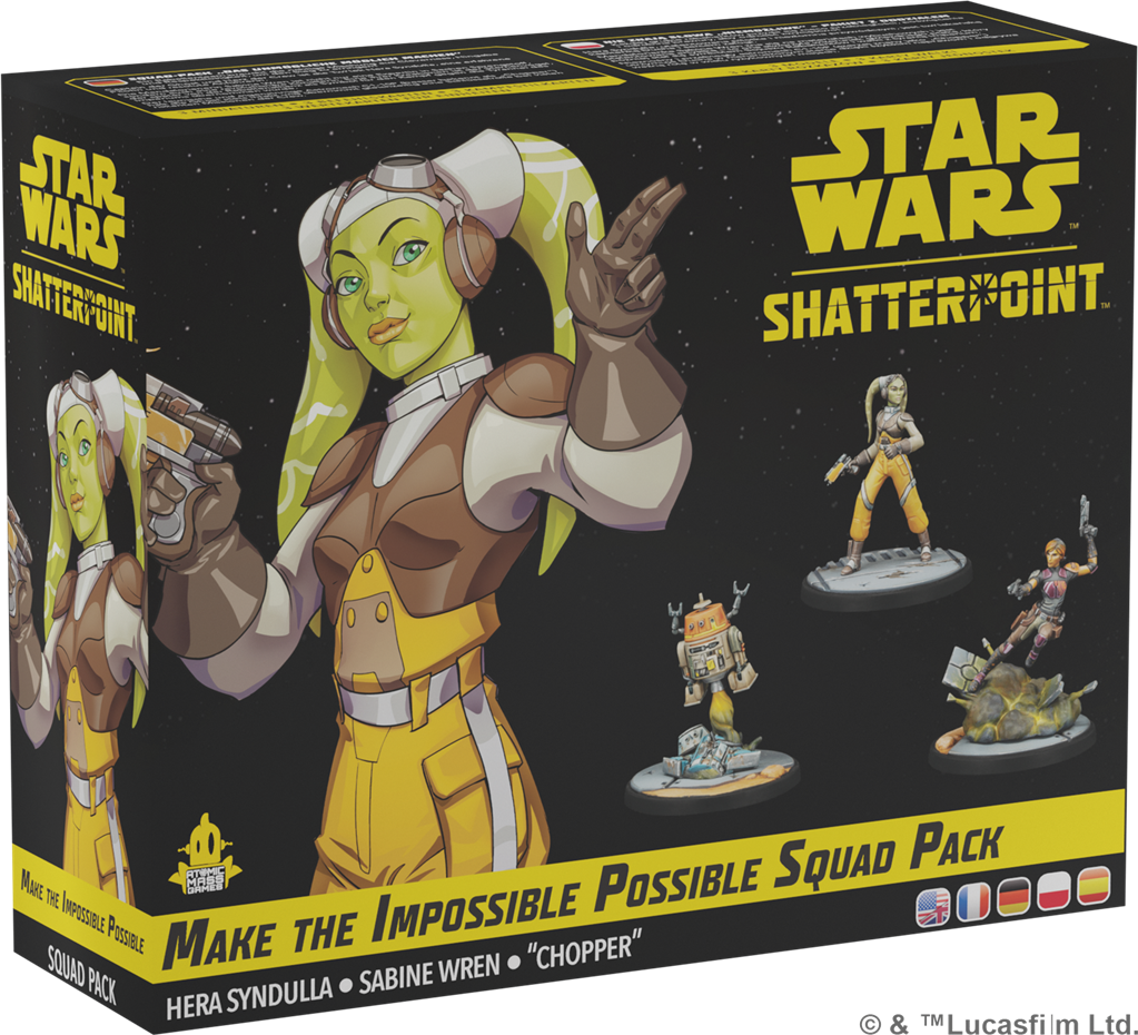Star wars shatterpoint :Make The Impossible Possible Squad Pack