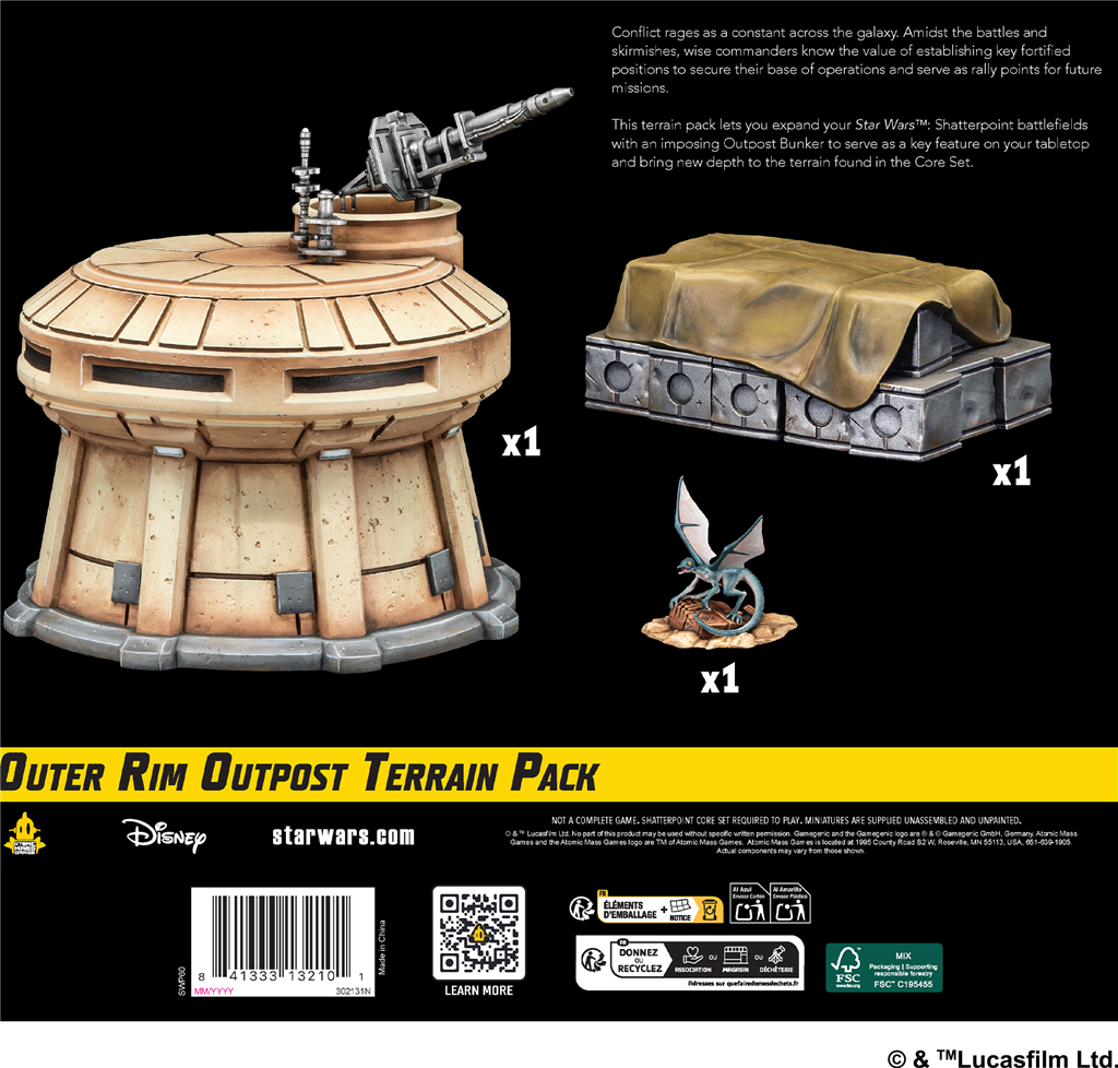 Star wars shatterpoint : Outer Rim Outpost (Terrain)