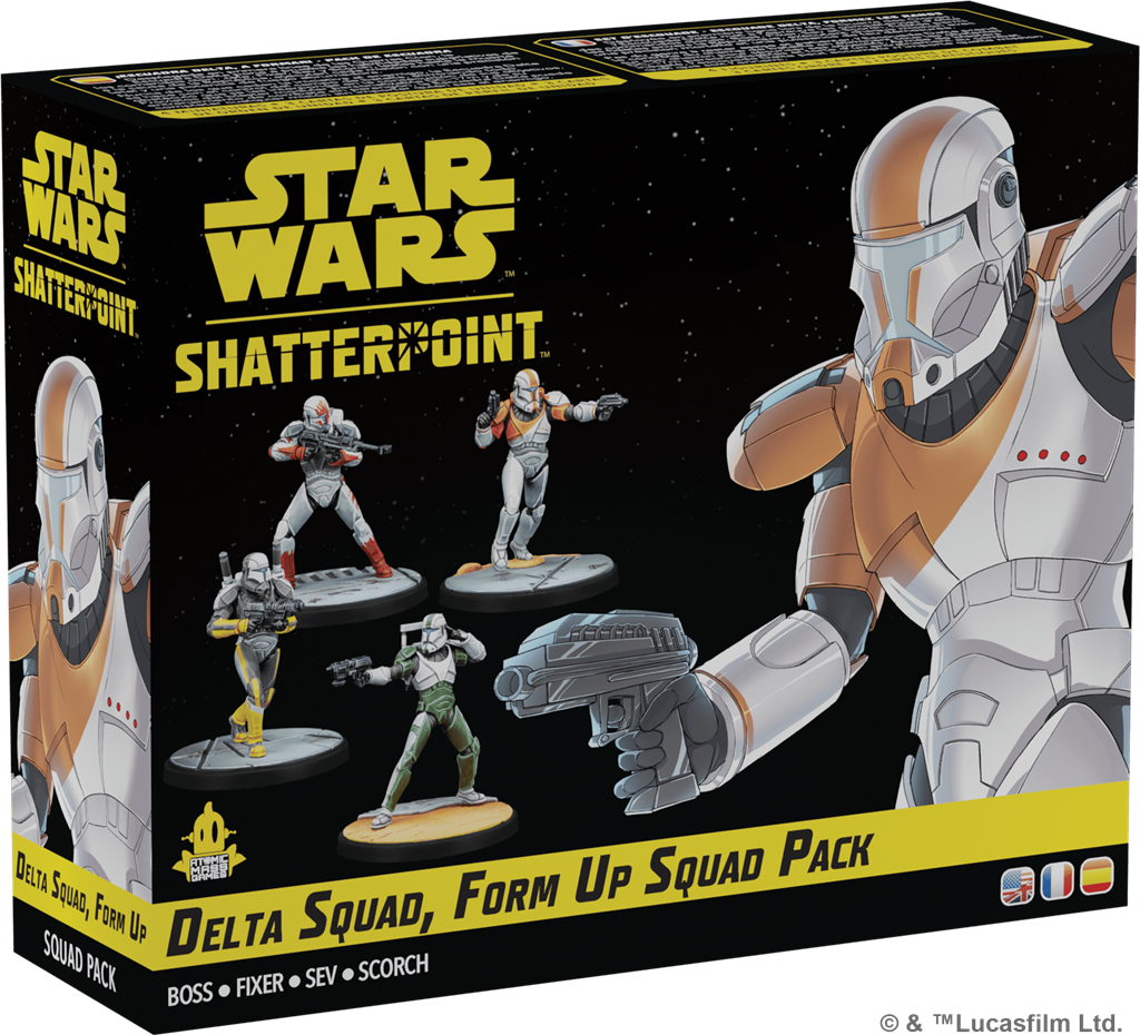 Star wars shatterpoint : Delta Squad, Form Up (Squad)
