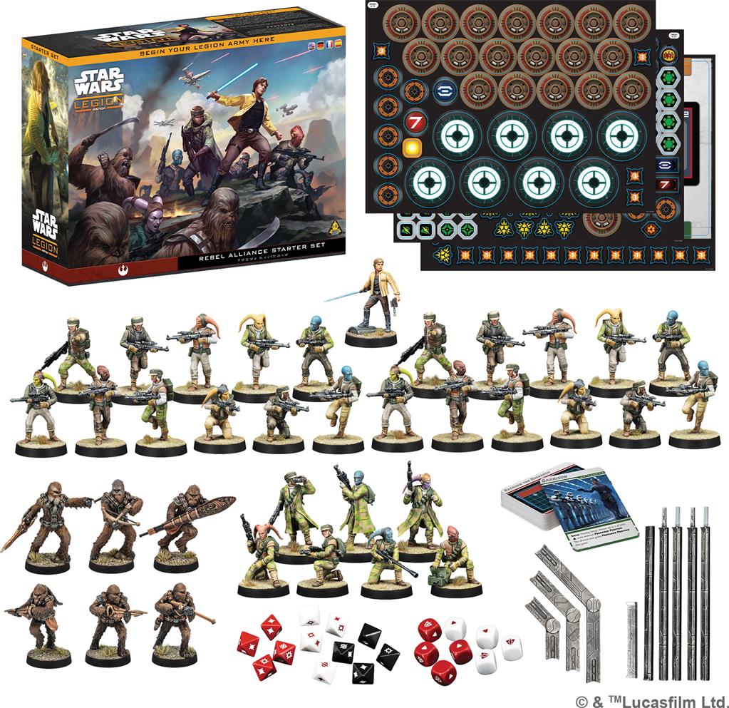 Star wars Légion : Rebel Alliance Starter Set (Base)(LIVRAISON GRATUITE)