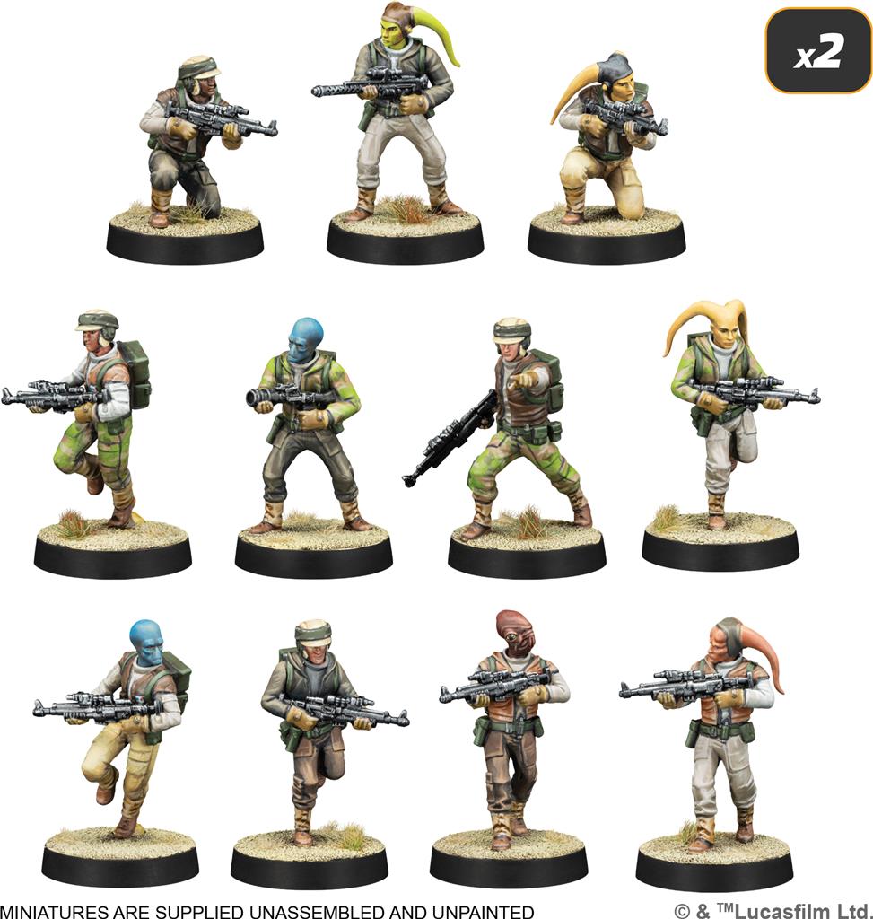 Star wars Légion : Rebel Alliance Starter Set (Base)(LIVRAISON GRATUITE)