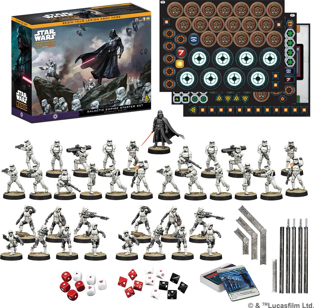 Star wars Légion : Empire Starter Set (Base)(LIVRAISON GRATUITE)