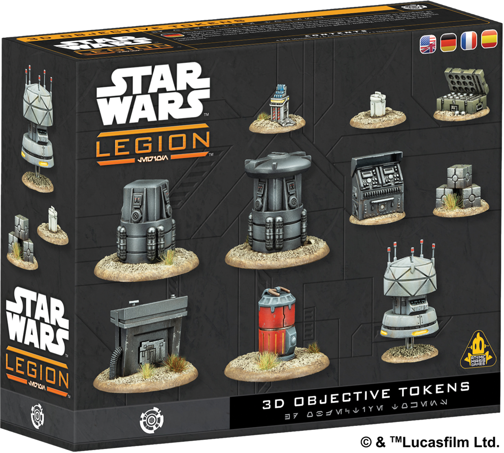 Star wars legion 3D objective tokens