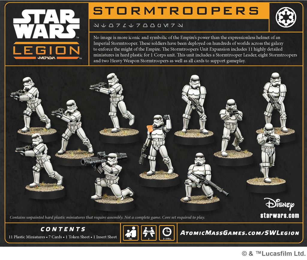 Star Wars Légion: Stormtroopers (Resculpt)(EN STOCK)