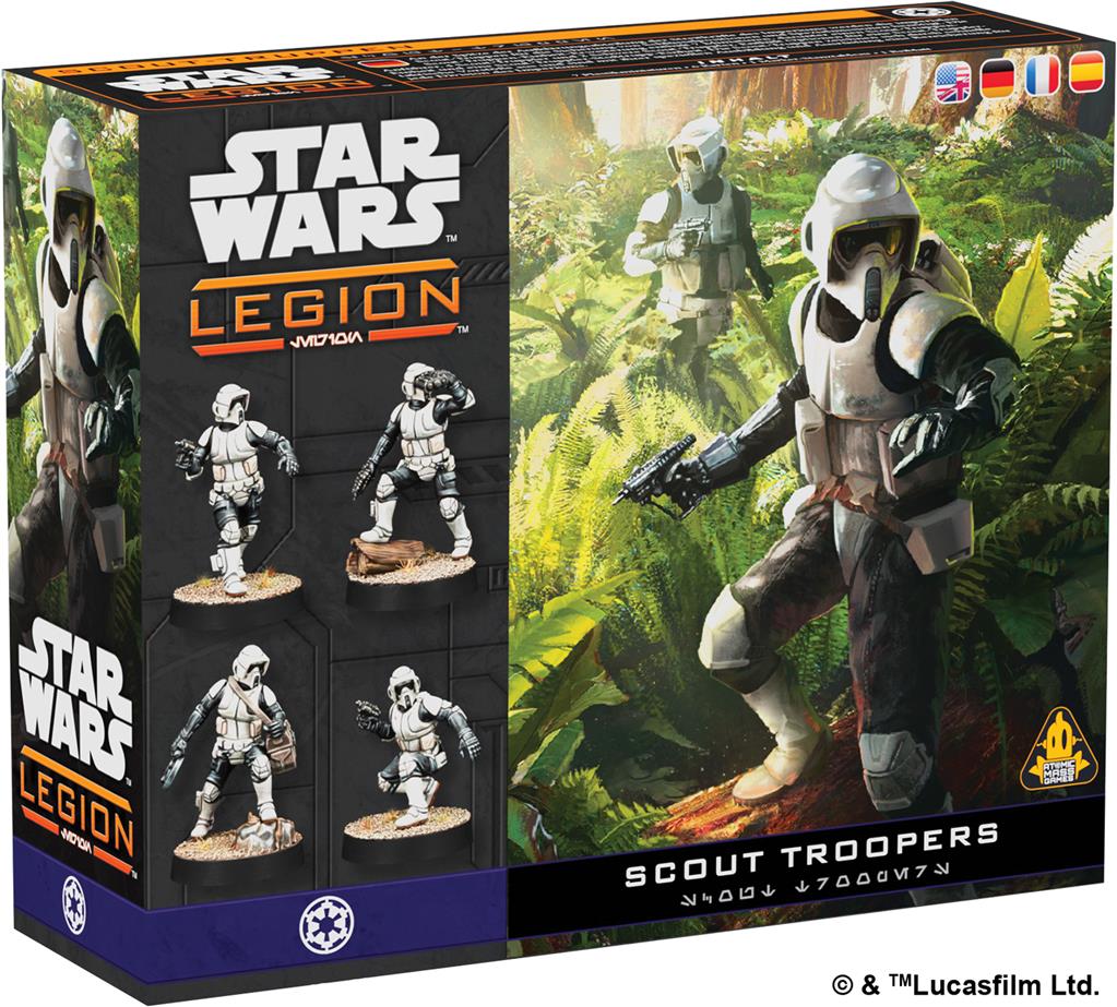 Star Wars Légion: Scout Troopers (Resculpt)