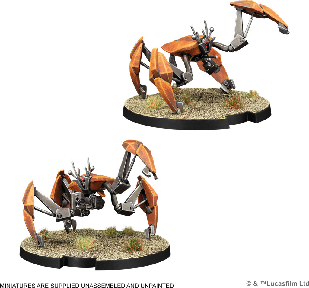 Star wars legion : LM-432 Crab Droid (extension d'unité)