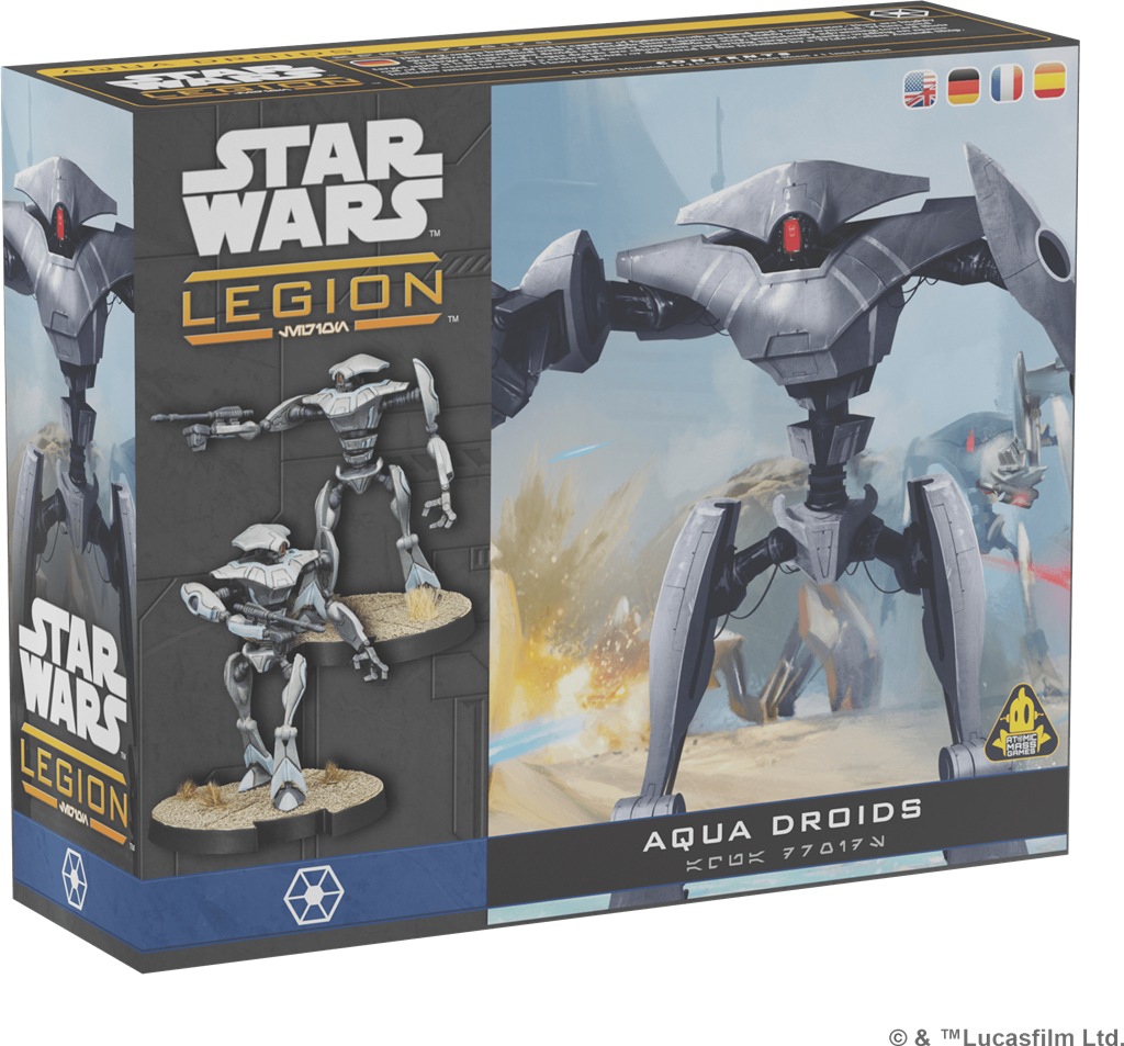 Star wars legion : Aqua Droids (extension d'unité)