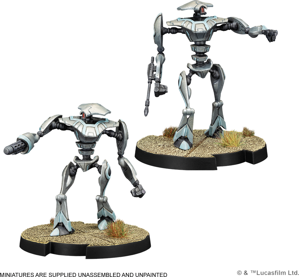 Star wars legion : Aqua Droids (extension d'unité)