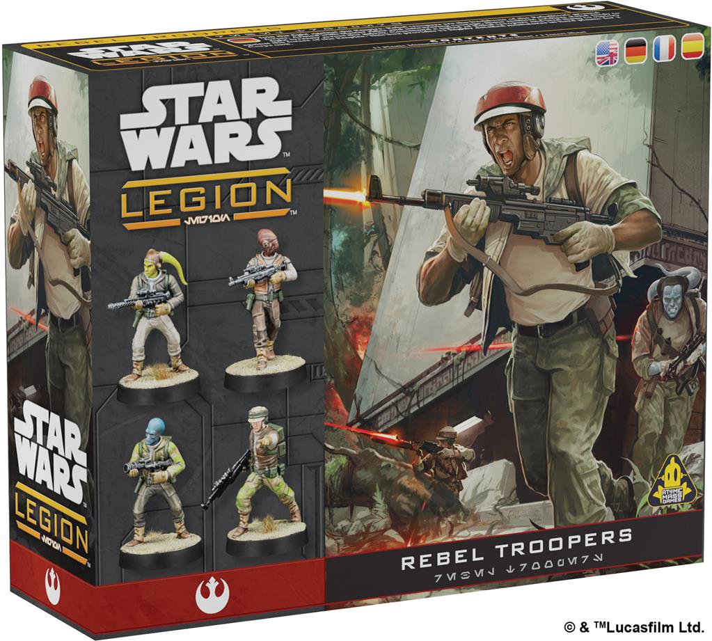 Star Wars Légion: Soldats rebelles / Rebel Troopers (Resculpt)(EN STOCK)