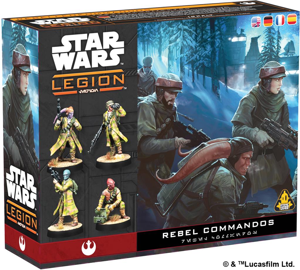 Star Wars Légion: Rebel Commandos (Resculpt)