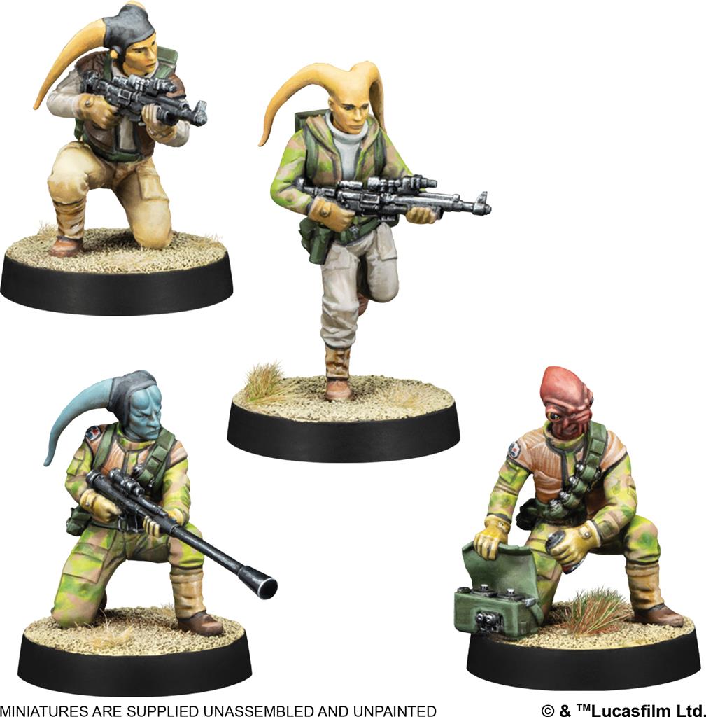 Star Wars Légion: Rebel Commandos (Resculpt)