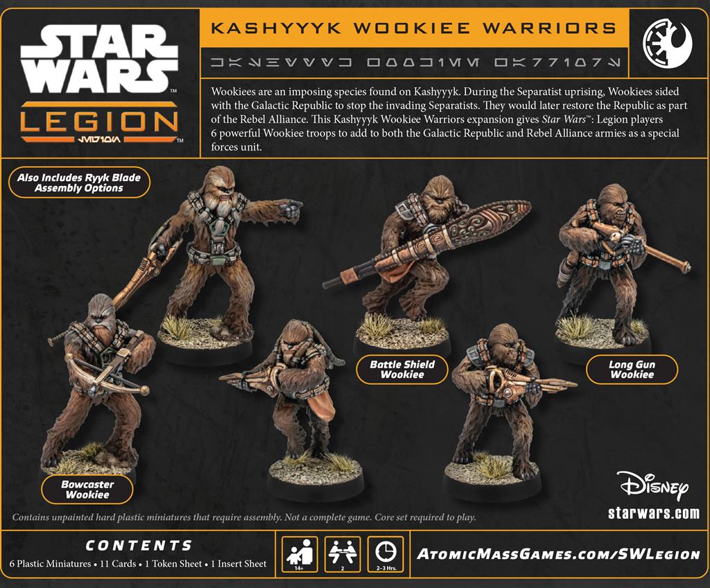 Star Wars Légion: Kashyyyk Wookiee Warriors