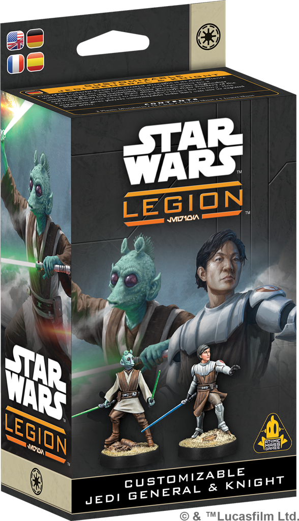 Star wars legion : Jedi General and Knight