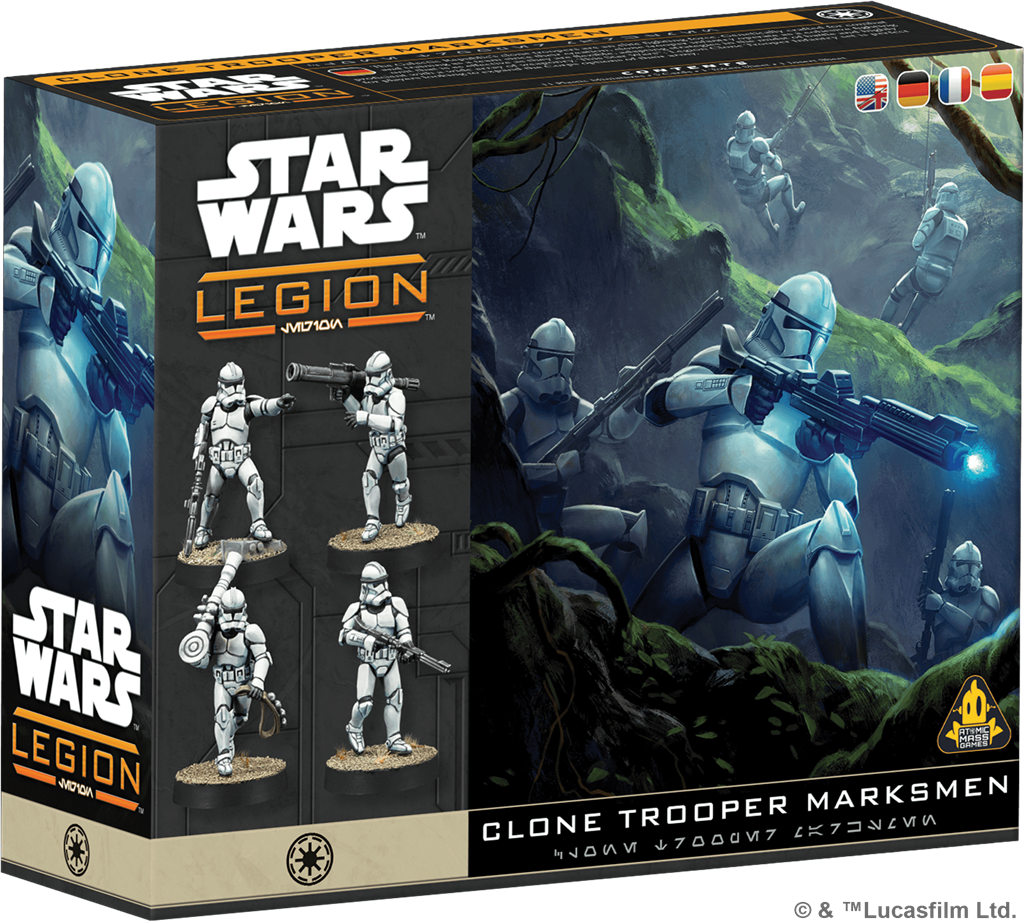 Star wars legion : Tireurs embusqués Clones/Clone Trooper Marksmen (EN STOCK)