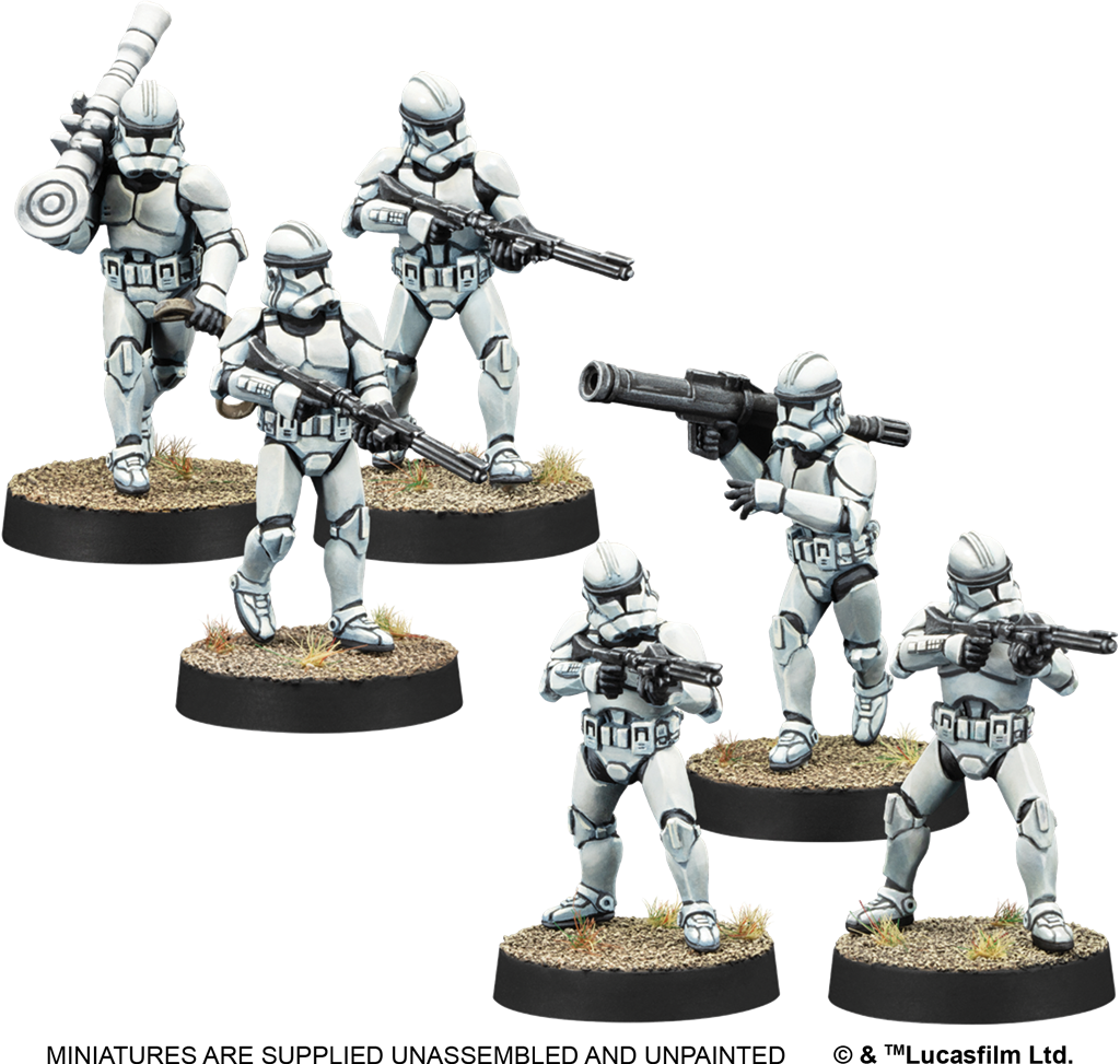Star wars legion : Tireurs embusqués Clones/Clone Trooper Marksmen (EN STOCK)