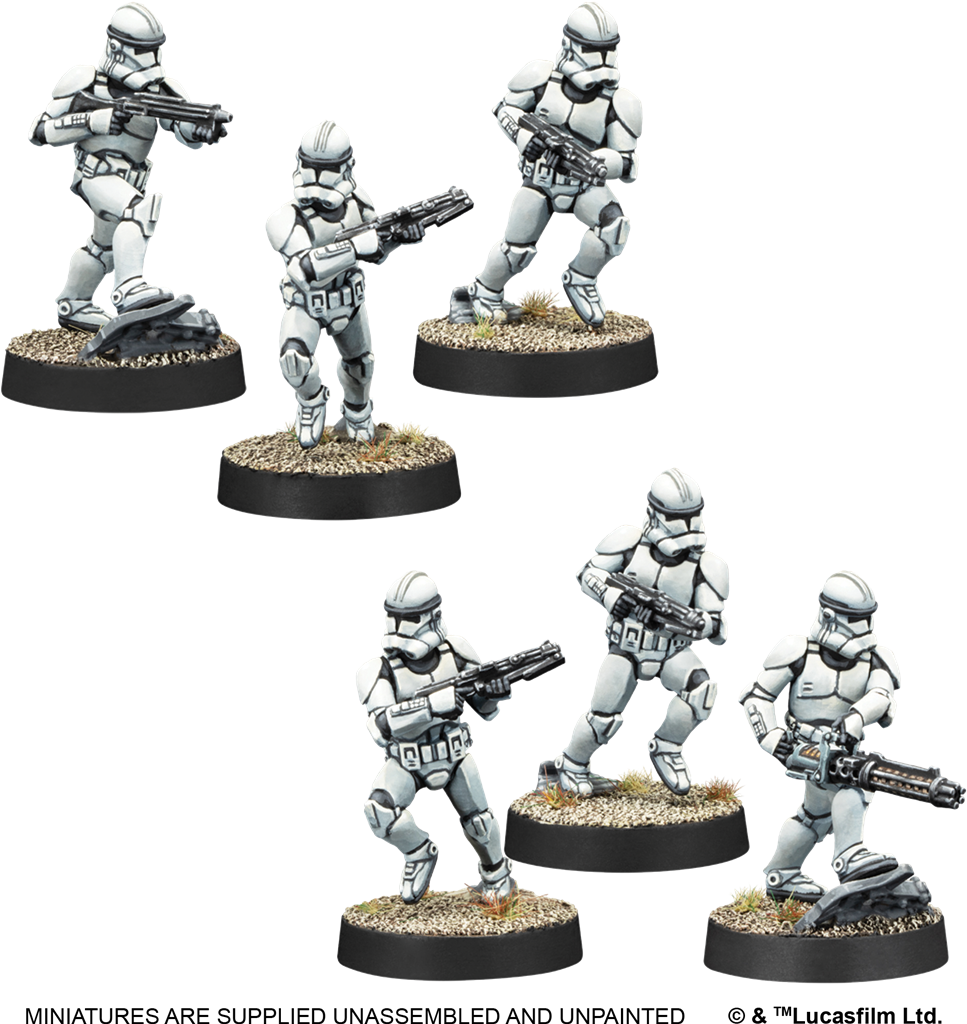 Star Wars Légion : Clone Trooper Infantry (Extension d'Unité)